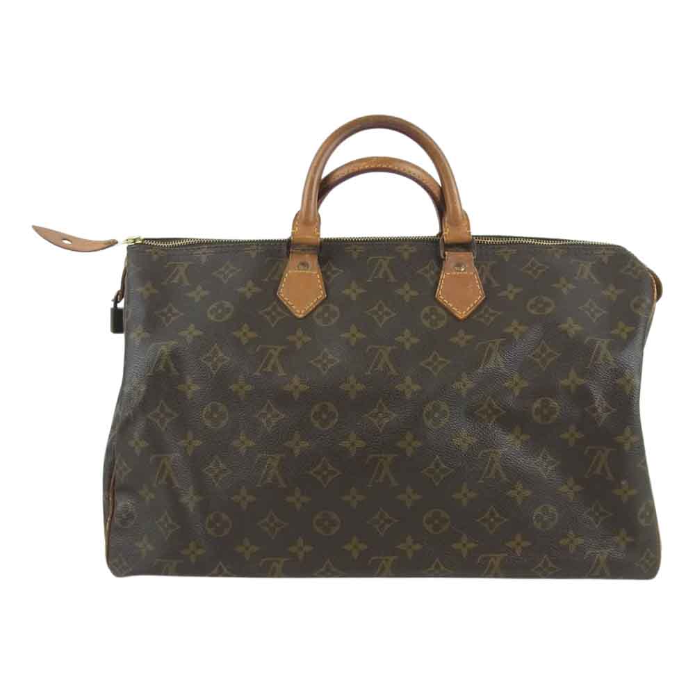 LOUIS VUITTON ルイ・ヴィトン M41522 モノグラム スピーディ 40 ボストン ハンド バッグ ブラウン系【中古】