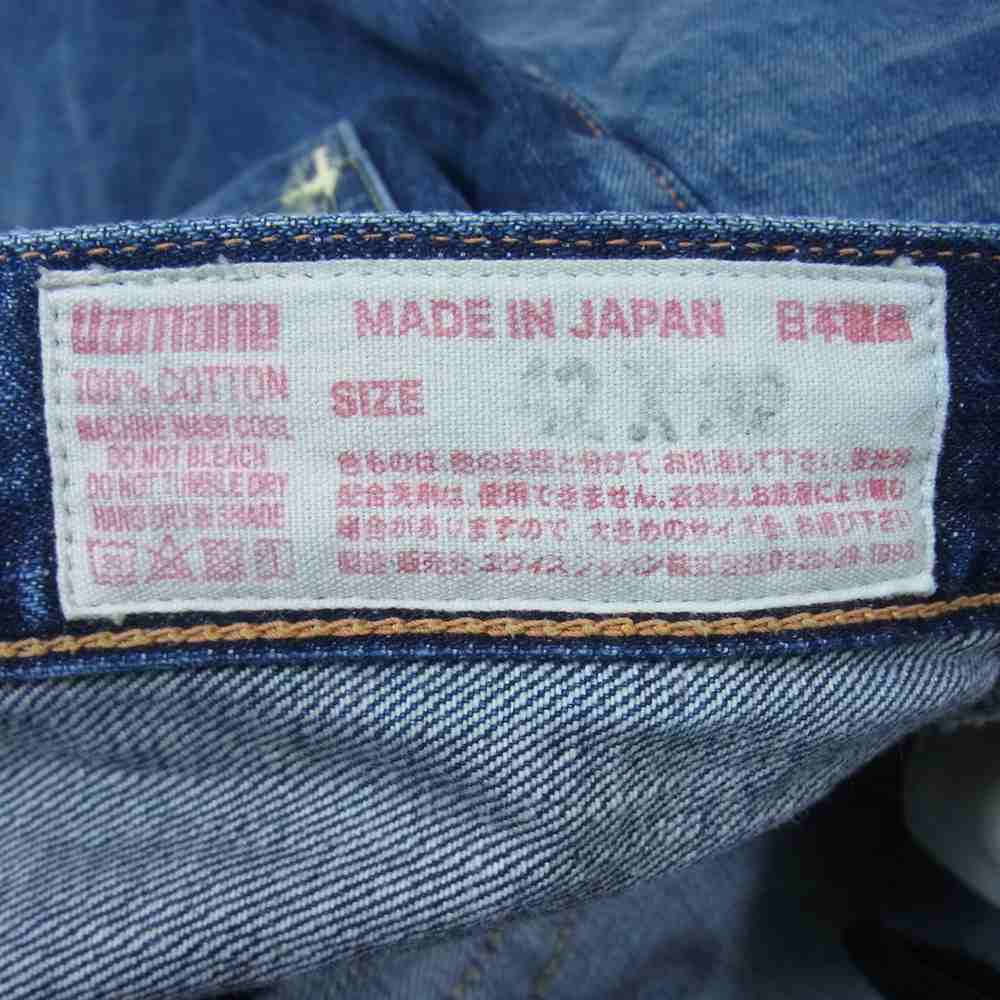 EVISU エヴィス カモメ ペンキ デニム パンツ インディゴブルー系 42【中古】