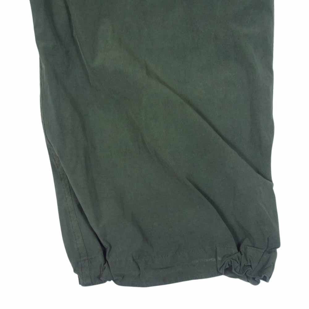PORTER CLASSIC ポータークラシック SUPER NYLON STRETCH PANTS OLIVE スーパーナイロン ストレッチ カーゴパンツ オリーブ系 4【中古】