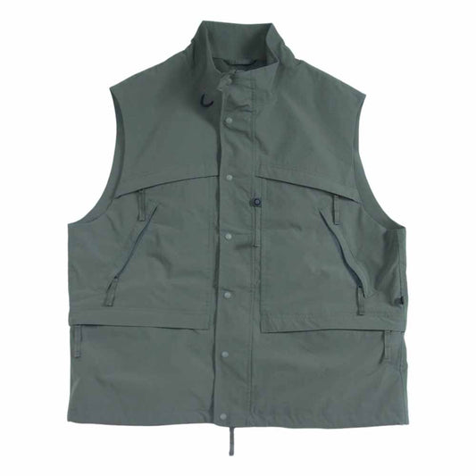 ダイワピア39 BJ-59022 Tech Hiker Mountain Vest テック ハイカー マウンテンベスト モスグリーン系 XL【中古】