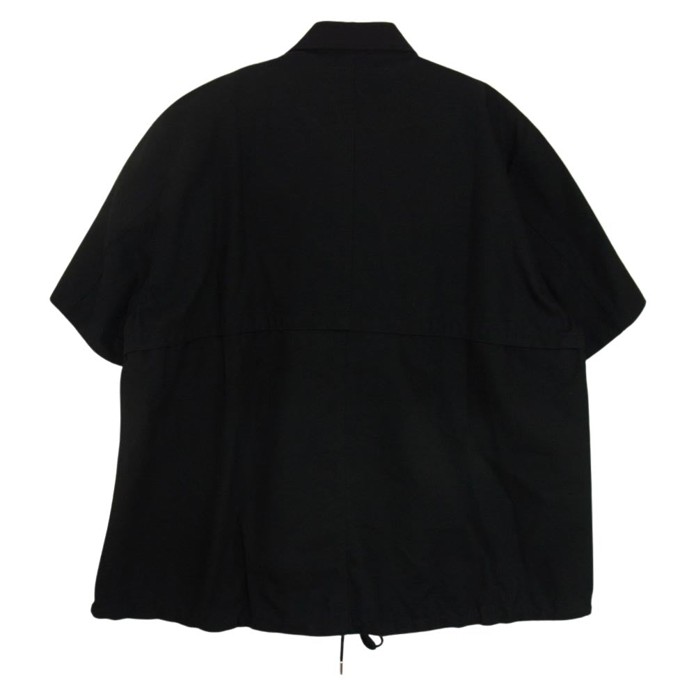 タム 22SS 22SS0010 B.A S/S BLOUSON 半袖 シャツ ブルゾン ブラック系 Ⅱ【中古】