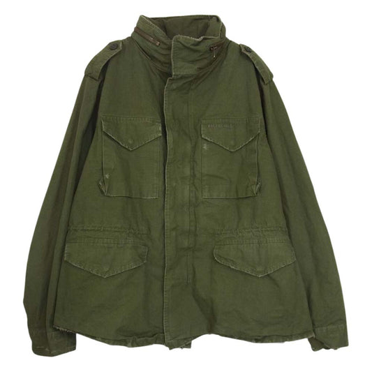 BALENCIAGA バレンシアガ 704498 Military Parka ミリタリー カーキ系 1【極上美品】【中古】