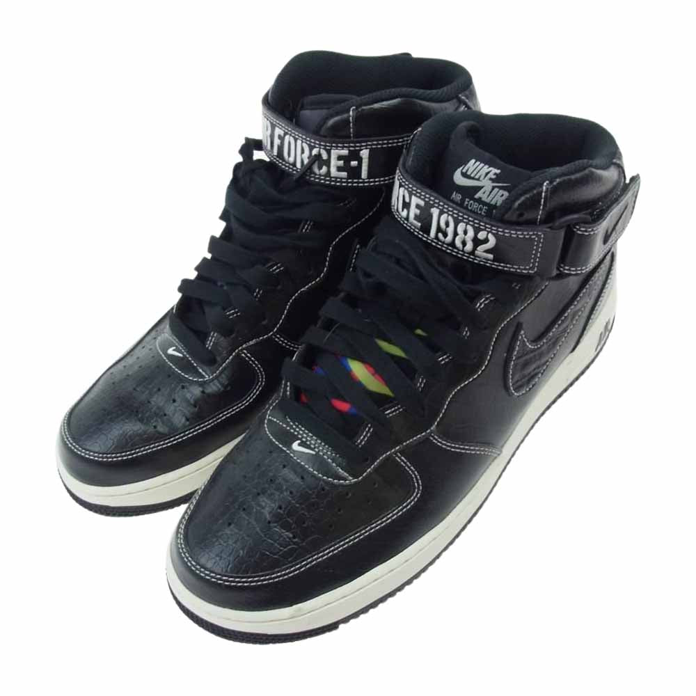 NIKE ナイキ DV1029-010 AIR FORCE 1 MID '07 LV8 エア フォース 1 ミッド 07 スニーカー ブラック系 28.5cm【中古】