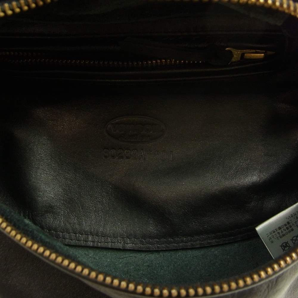 VANSON バンソン 9SBB FUNNY PACK ファニーパック レザー ボディ バッグ ブラック系【中古】