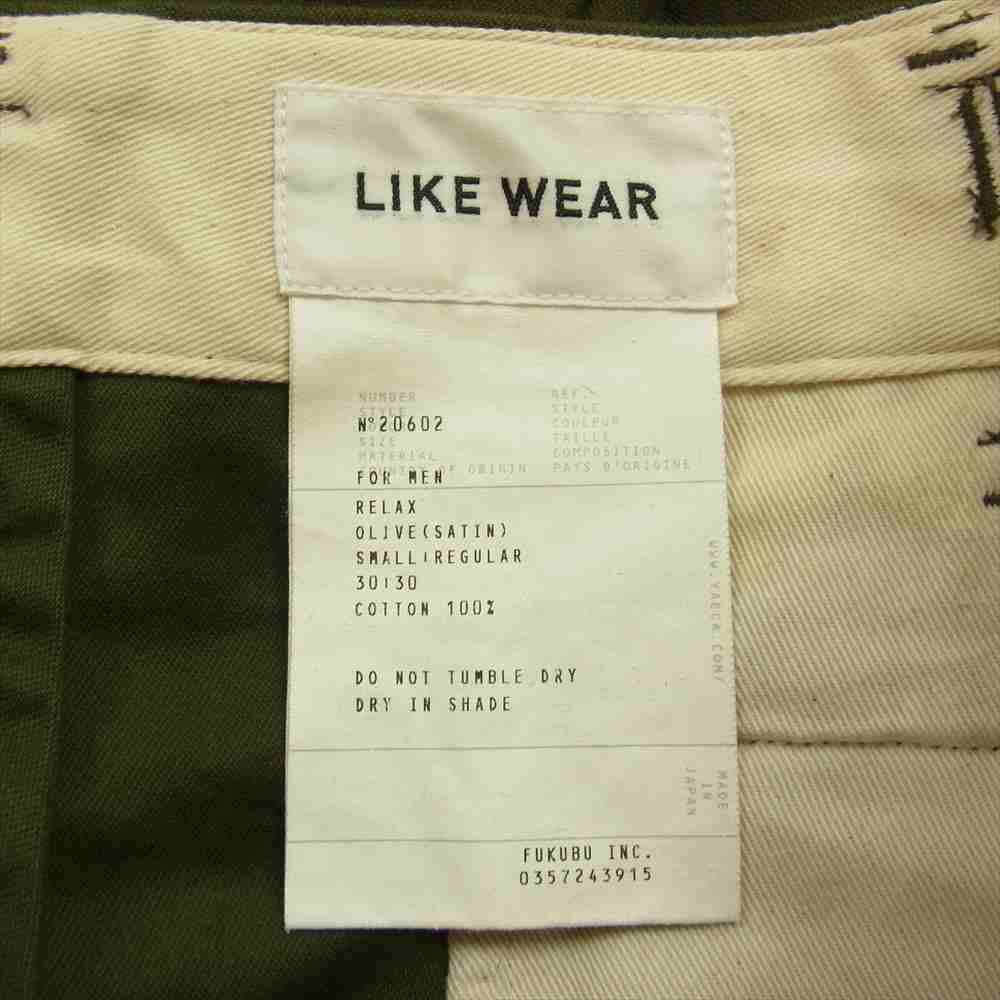YAECA ヤエカ 20602 LIKE WEAR M-51 FIELD PANTS フィールド カーゴ パンツ カーキ系 SMALL-REGULAR【美品】【中古】