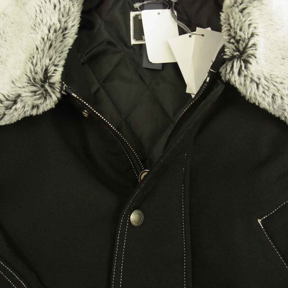 シンヤコヅカ 寅壱 2102SK01 DOKA COAT WITH TORAICHI ドカ コート ブラック系 M【新古品】【未使用】【中古】