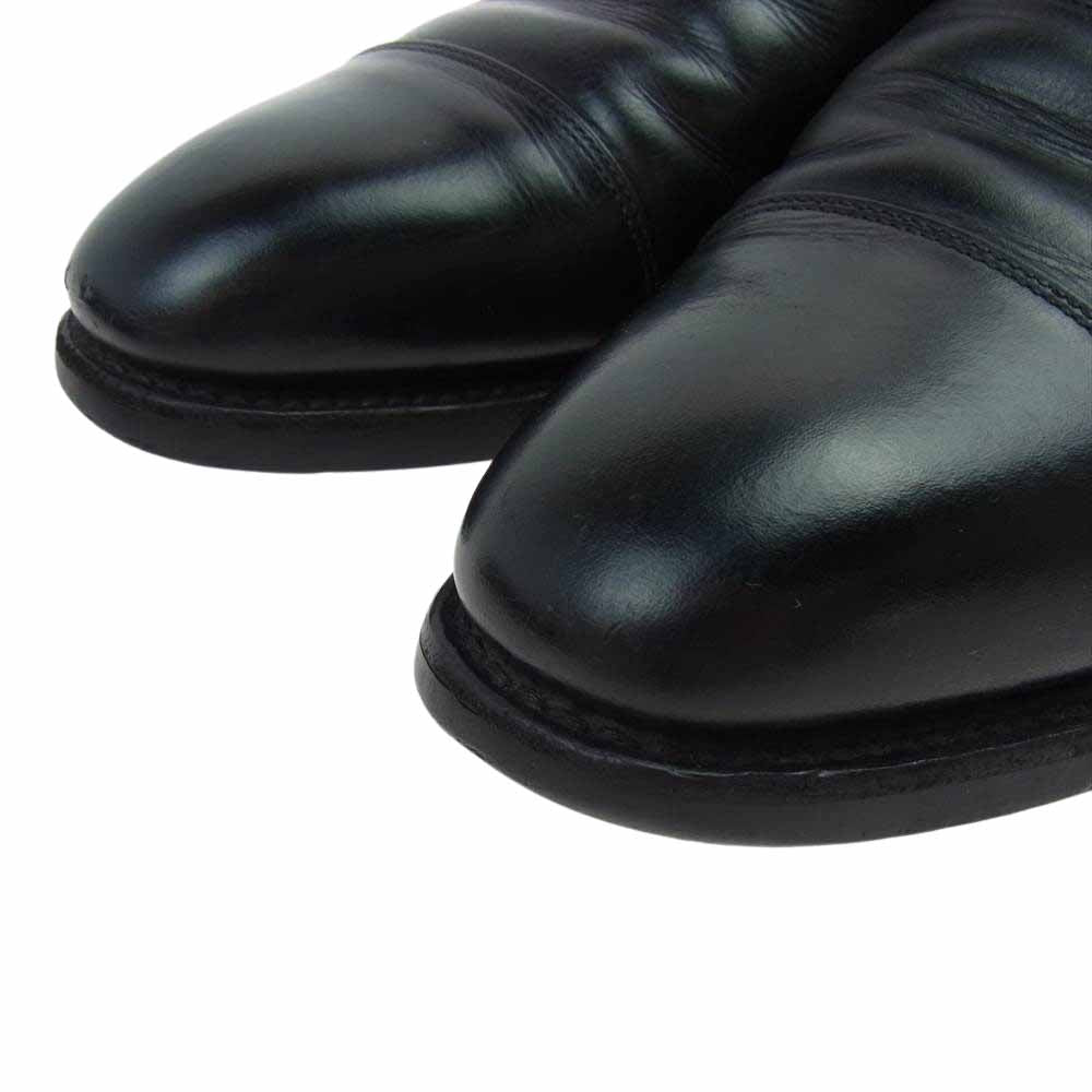 SCOTCH GRAIN スコッチグレイン 2776 シャインオアレイン ストレートチップ ビジネスシューズ  ブラック系 25【中古】