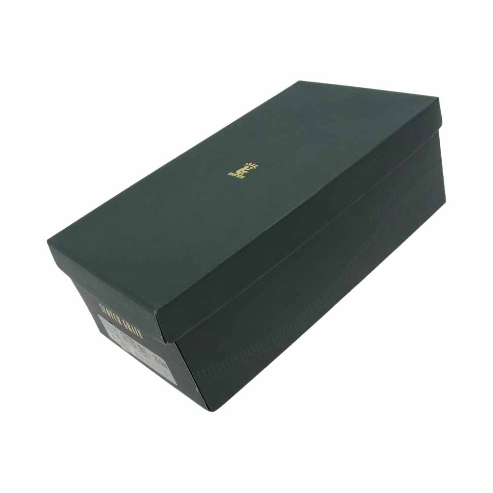 SCOTCH GRAIN スコッチグレイン 2776 シャインオアレイン ストレートチップ ビジネスシューズ  ブラック系 25【中古】