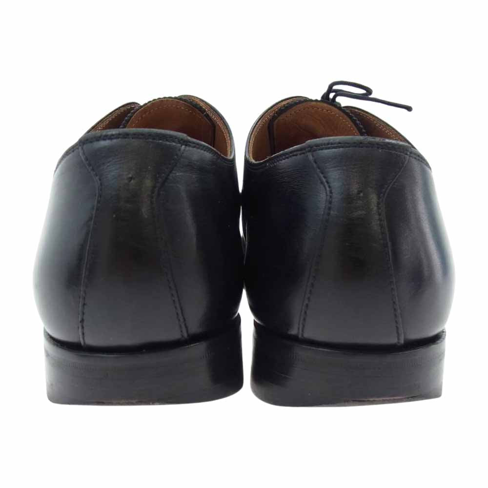 SCOTCH GRAIN スコッチグレイン 3536 アシュランス パンチドキャップトゥ ビジネスシューズ ブラック系 25【中古】