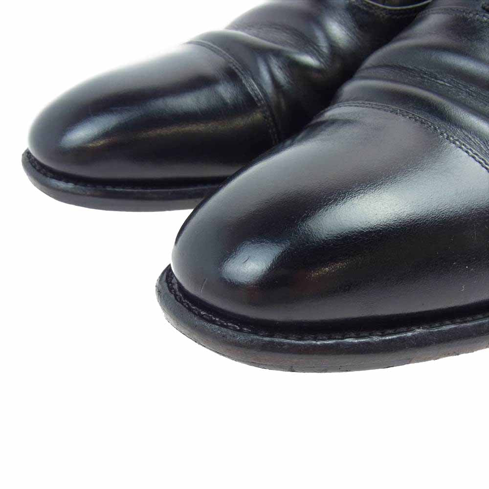 SCOTCH GRAIN スコッチグレイン 916 オデッサ ストレートチップ レザー ビジネスシューズ ブラック系 25【中古】