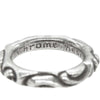 CHROME HEARTS クロムハーツ（原本有） SCRL BAND スクロール バンド リング シルバー系【中古】