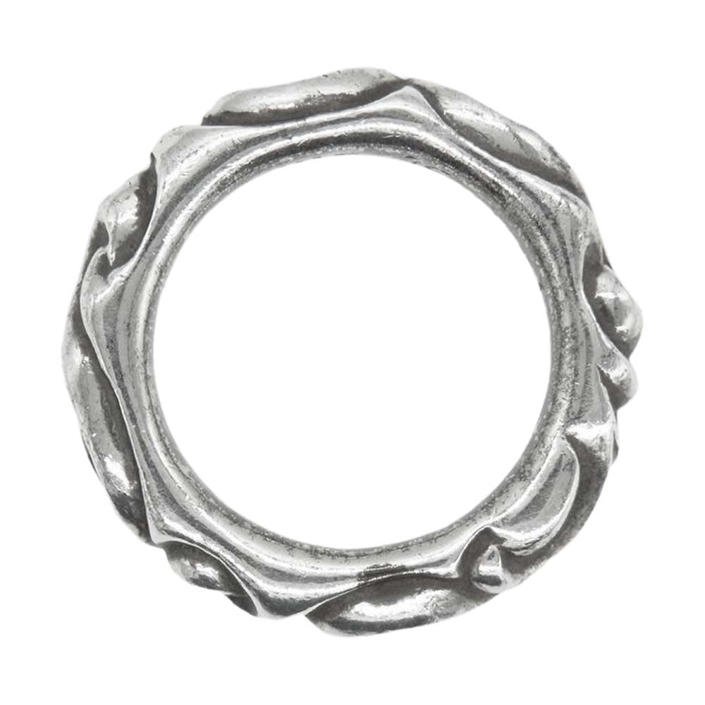 CHROME HEARTS クロムハーツ（原本有） SCRL BAND スクロール バンド リング シルバー系【中古】