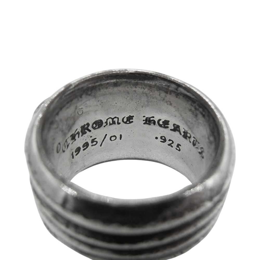 CHROME HEARTS クロムハーツ（原本有） DAGGER HEART RING オーダー ダガー ハート リング  シルバー系【中古】
