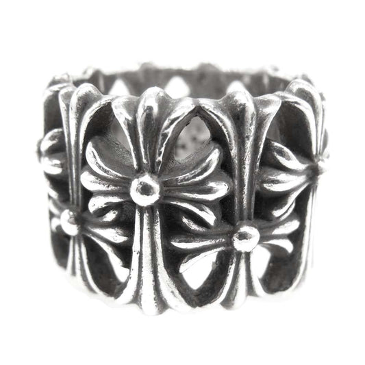 CHROME HEARTS クロムハーツ（原本有） CEMETERY セメタリー クロス リング シルバー系【中古】