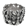 CHROME HEARTS クロムハーツ（原本有） CEMETERY セメタリー クロス リング シルバー系【中古】