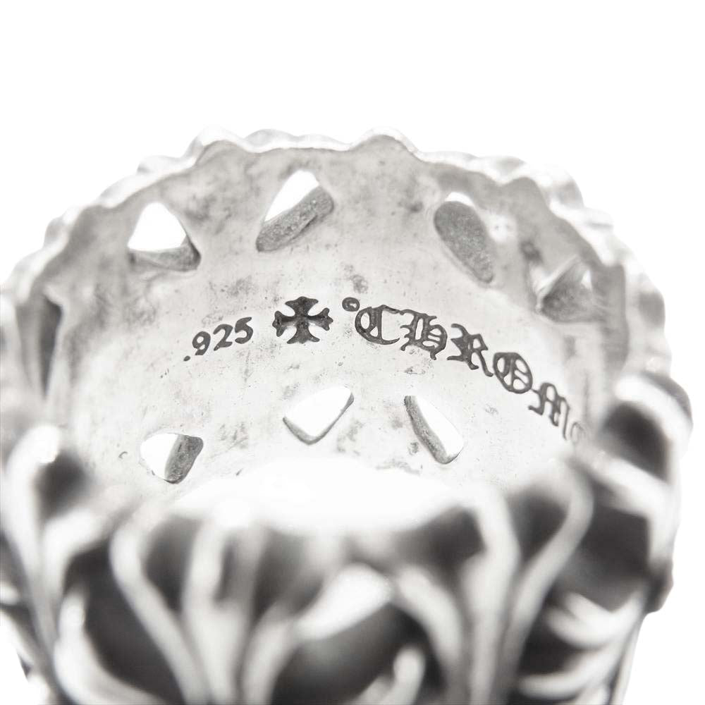 CHROME HEARTS クロムハーツ（原本有） CEMETERY セメタリー クロス リング シルバー系【中古】