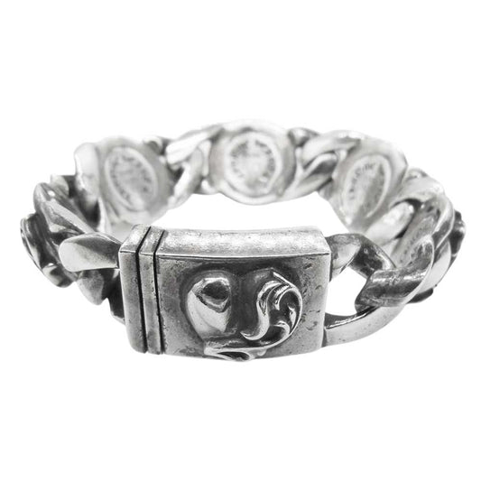 CHROME HEARTS クロムハーツ（原本有） HEART LINK 5リンク ハートリンク ブレスレット シルバー系【中古】