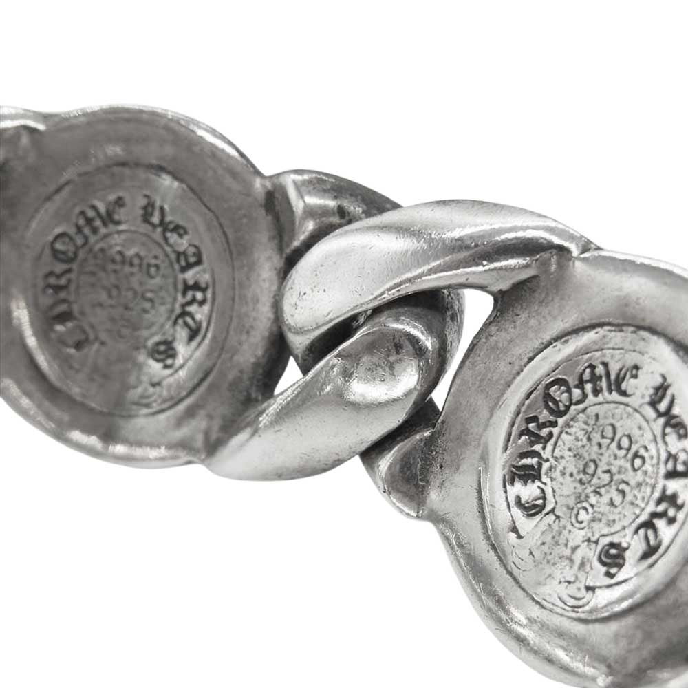 CHROME HEARTS クロムハーツ（原本有） HEART LINK 5リンク ハートリンク ブレスレット シルバー系【中古】