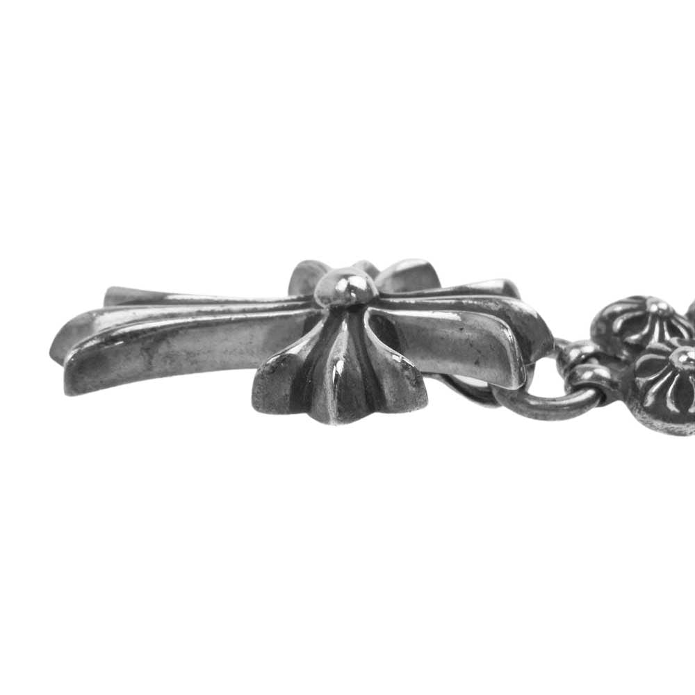 CHROME HEARTS クロムハーツ（原本有） 1B 20 SML CH CRS スモールCHクロス クロスボールネックレス 20インチ シルバー系【中古】