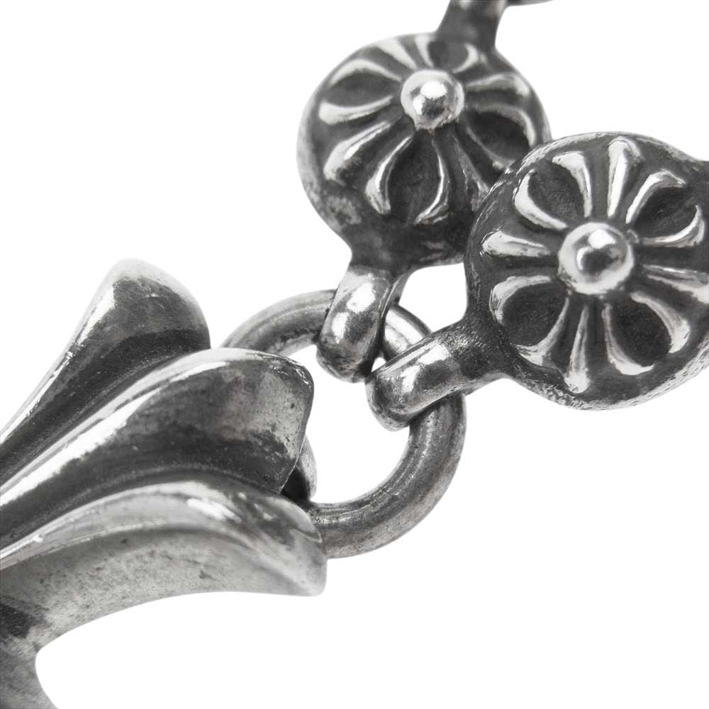 CHROME HEARTS クロムハーツ（原本有） 1B 20 SML CH CRS スモールCHクロス クロスボールネックレス 20インチ シルバー系【中古】