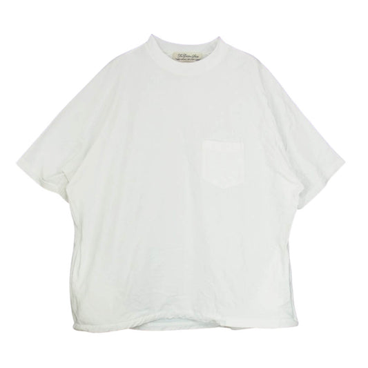 REMI RELIEF レミレリーフ ドローコード ポケット 半袖 Tシャツ ホワイト系 L【中古】