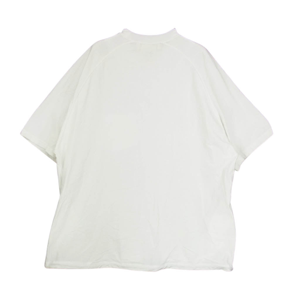 REMI RELIEF レミレリーフ ドローコード ポケット 半袖 Tシャツ ホワイト系 L【中古】