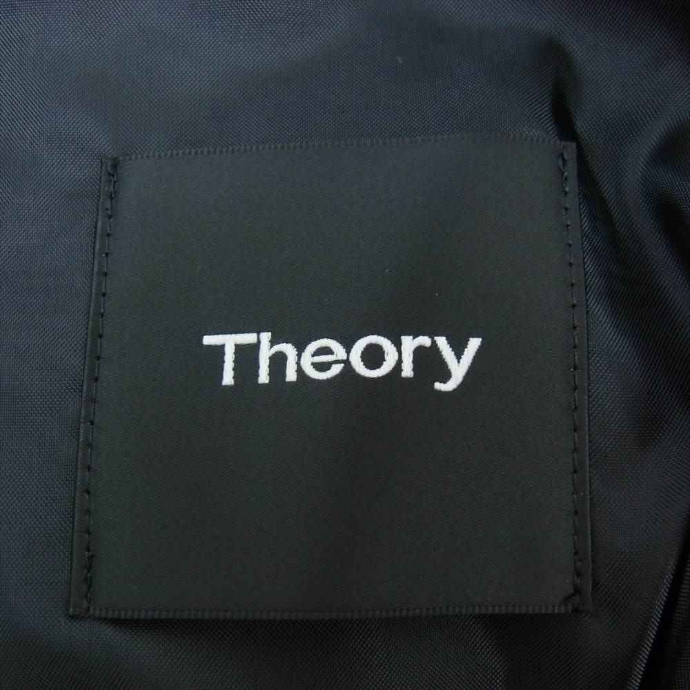 theory セオリー ストレッチ 2B テーラード スラックス パンツ スーツ セットアップ ネイビー ネイビー系 トップス40 ボトムス32【中古】