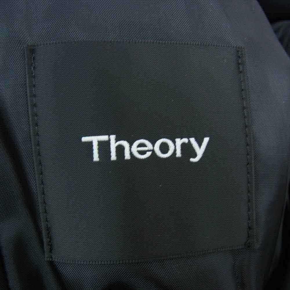 theory セオリー ストレッチ 2B テーラード スラックス パンツ スーツ セットアップ ブラック ブラック系 40 トップス40　ボトムス32【中古】