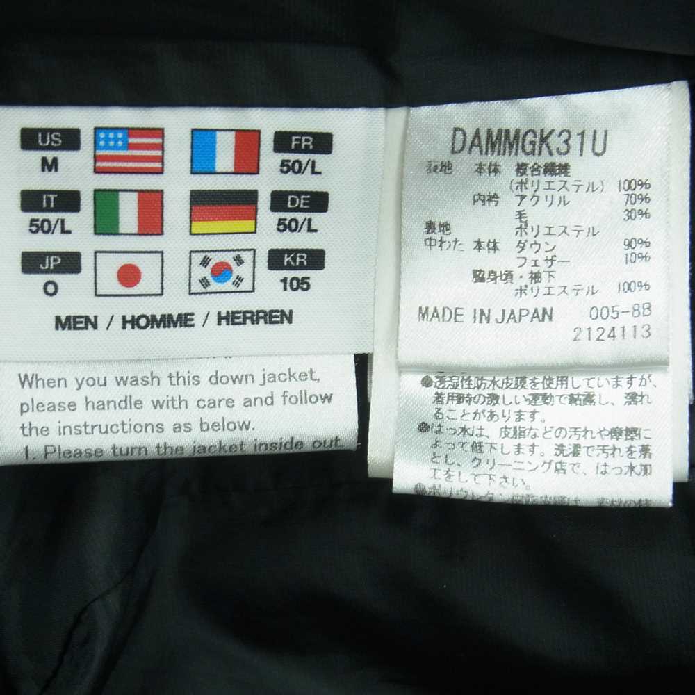 DESCENTE デサント DAMMGK31U ALLTERRAI ANCHOR MIZUSAWA DOWN JACKET 水沢ダウン アンカー ダウン ジャケット ブラック系 US M【中古】