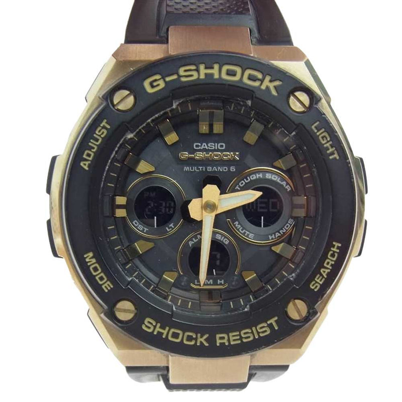 G-SHOCK ジーショック GST-W300G-1A9JF タフソーラー 腕時計 ブラック系 ゴールド系【中古】