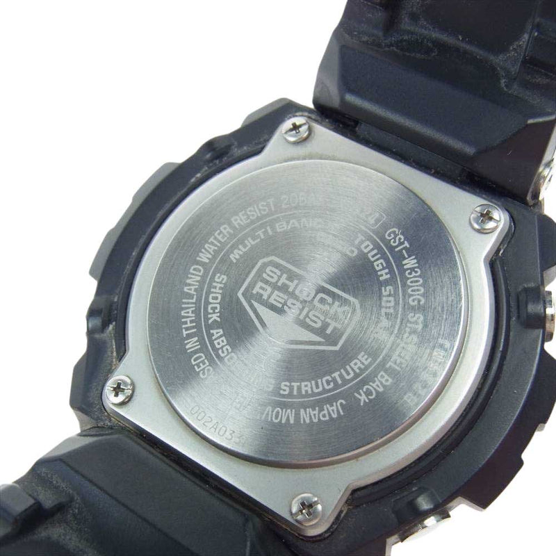 G-SHOCK ジーショック GST-W300G-1A9JF タフソーラー 腕時計 ブラック系 ゴールド系【中古】