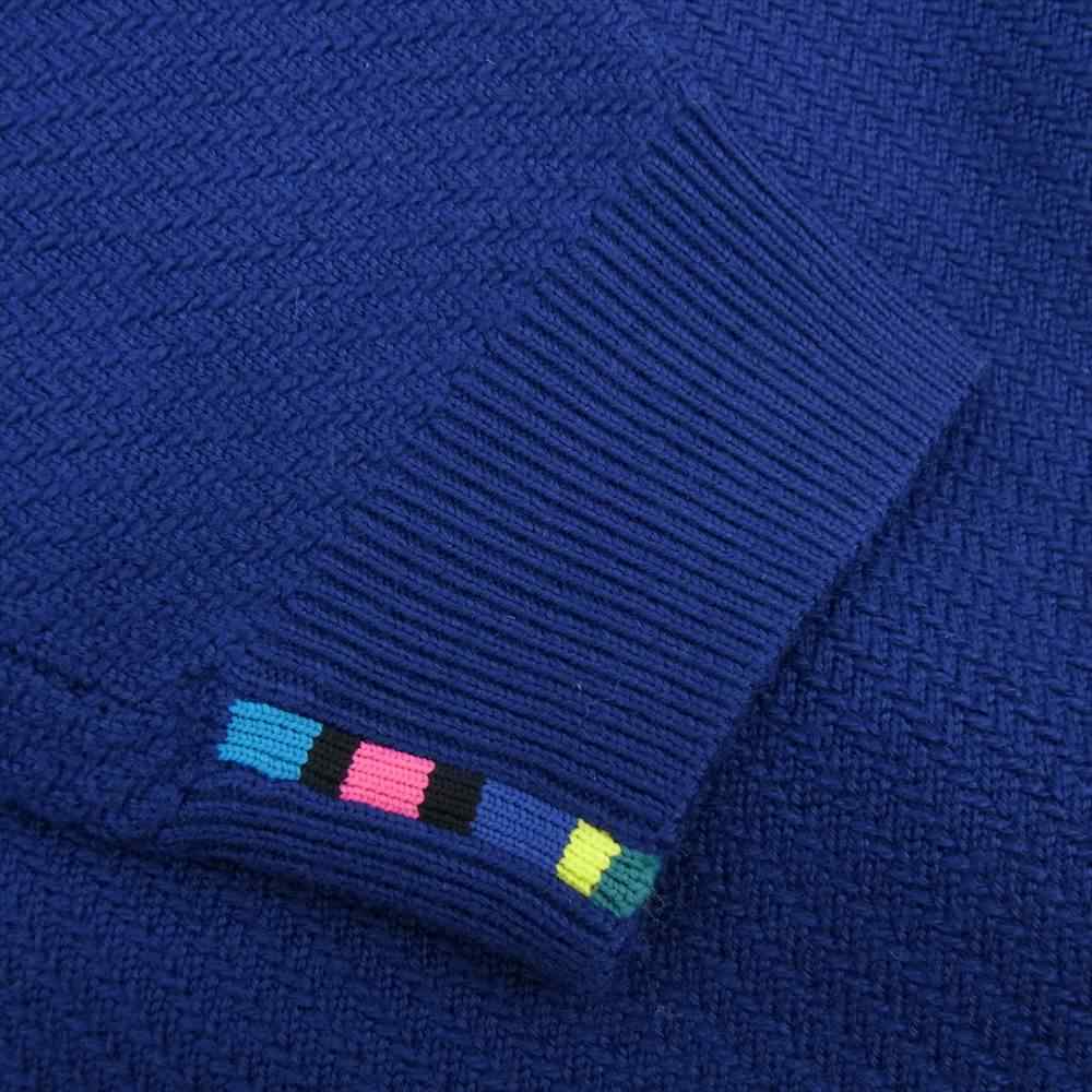 Paul Smith ポール・スミス 272400 CREW NECK SWEATER クルーネック セーター ニット ネイビー系 M【美品】【中古】