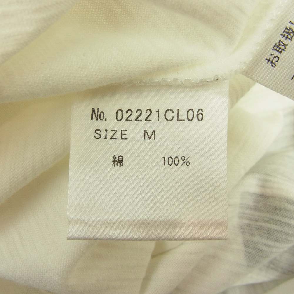 HYSTERIC GLAMOUR ヒステリックグラマー 02221CL06 ASSORTED LOGO マルチ ロゴ プリント 長袖 Tシャツ ホワイト系 M【新古品】【未使用】【中古】