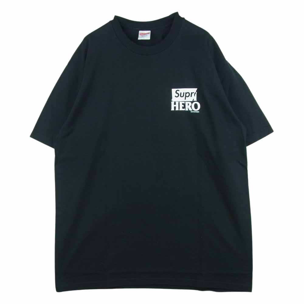 Supreme シュプリーム 22SS ANTIHERO Dog Tee アンチヒーロー ドッグ Tシャツ ブラック系 L【極上美品】【中古】