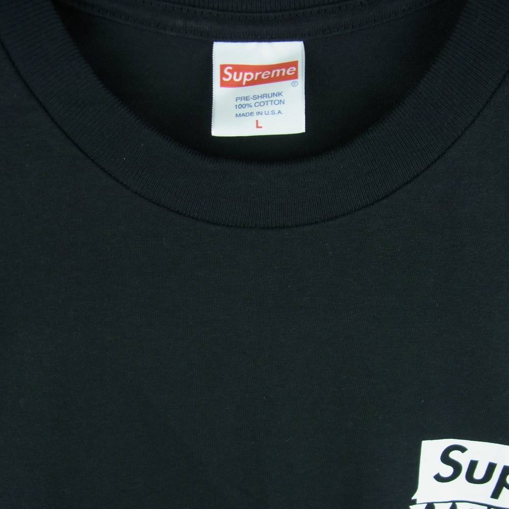 Supreme シュプリーム 22SS ANTIHERO Dog Tee アンチヒーロー ドッグ Tシャツ ブラック系 L【極上美品】【中古】