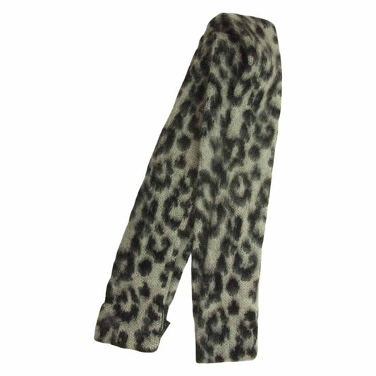 SAINT LAURENT サンローラン 331071 Y1CT1 国内正規品 エディ期 ベイビーキャット モヘヤ マフラー グレー系【中古】
