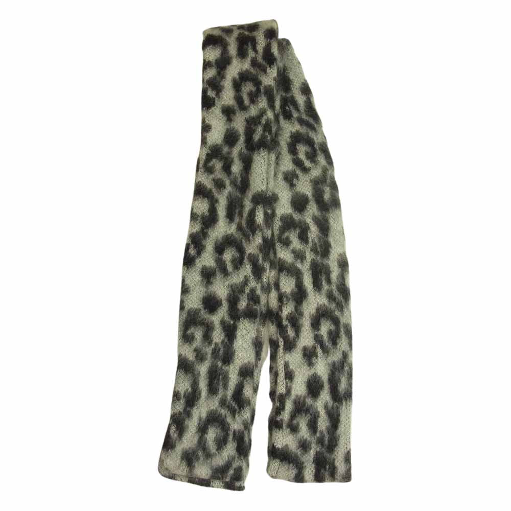 SAINT LAURENT サンローラン 331071 Y1CT1 国内正規品 エディ期 ベイビーキャット モヘヤ マフラー グレー系【中古】