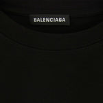 BALENCIAGA バレンシアガ 556150 TYK28 Copyright Logo T-Shirt コピー ライト ロゴ Tシャツ 半袖 ブラック系 L【新古品】【未使用】【中古】