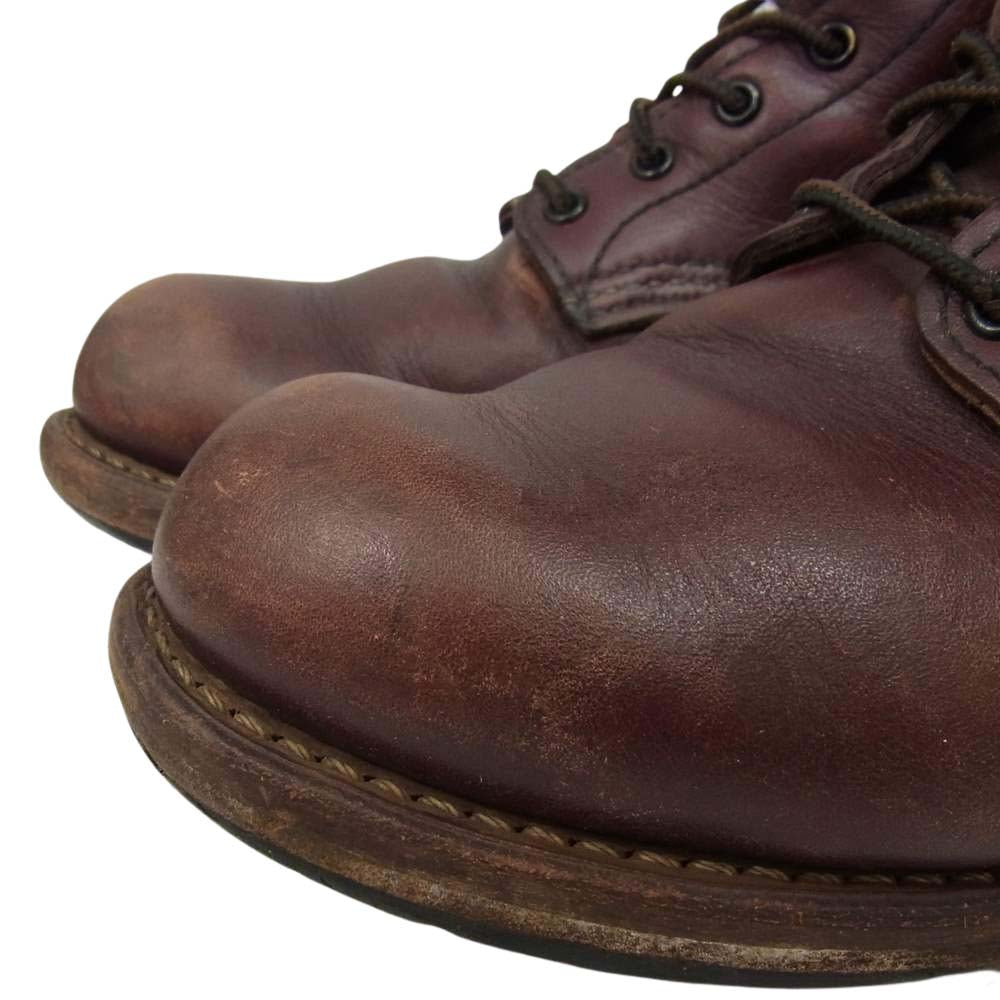 RED WING レッドウィング 9011 USA製 BECKMAN ベックマン レザー ブーツ ダークブラウン系 US8【中古】