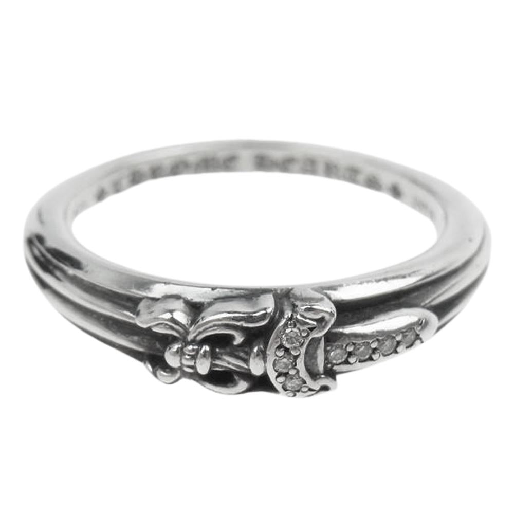 CHROME HEARTS クロムハーツ（原本無） BABY CLSC DGGR P DMND ベイビークラシック ダガー リング パヴェダイヤ 19号 シルバー系 19号【中古】