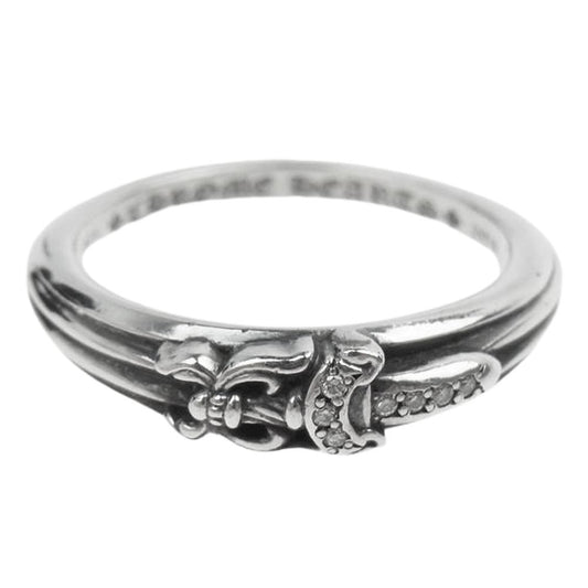 CHROME HEARTS クロムハーツ（原本無） BABY CLSC DGGR P DMND ベイビークラシック ダガー リング パヴェダイヤ 19号 シルバー系 19号【中古】