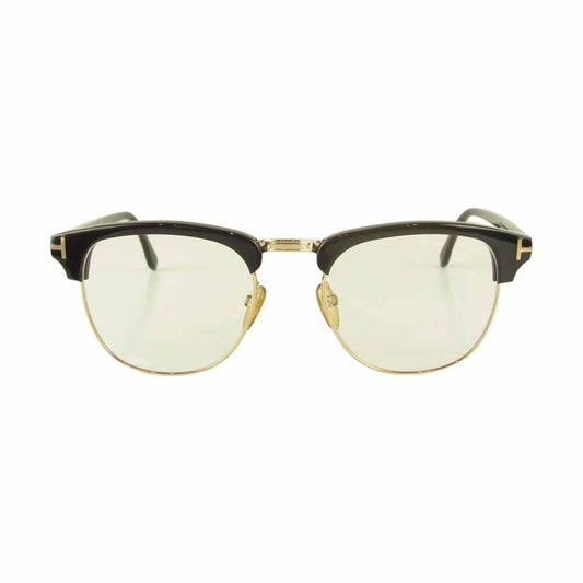 TOM FORD トムフォード TF248 Henly ヘンリー サーモント ボストンウエリントン 眼鏡 メガネ ブラック系 51□20 145【中古】