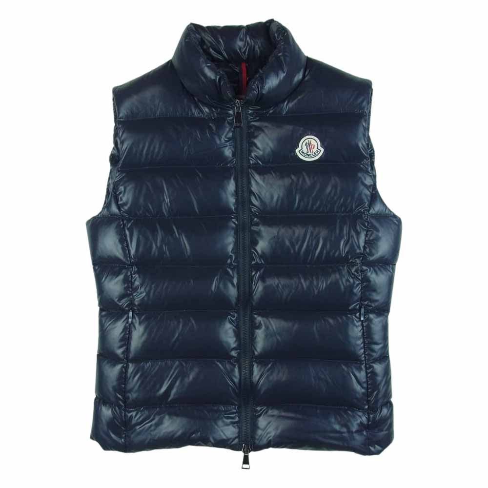 MONCLER モンクレール GHANY ガーニー ナイロン ダウン ベスト ダークネイビー系【美品】【中古】