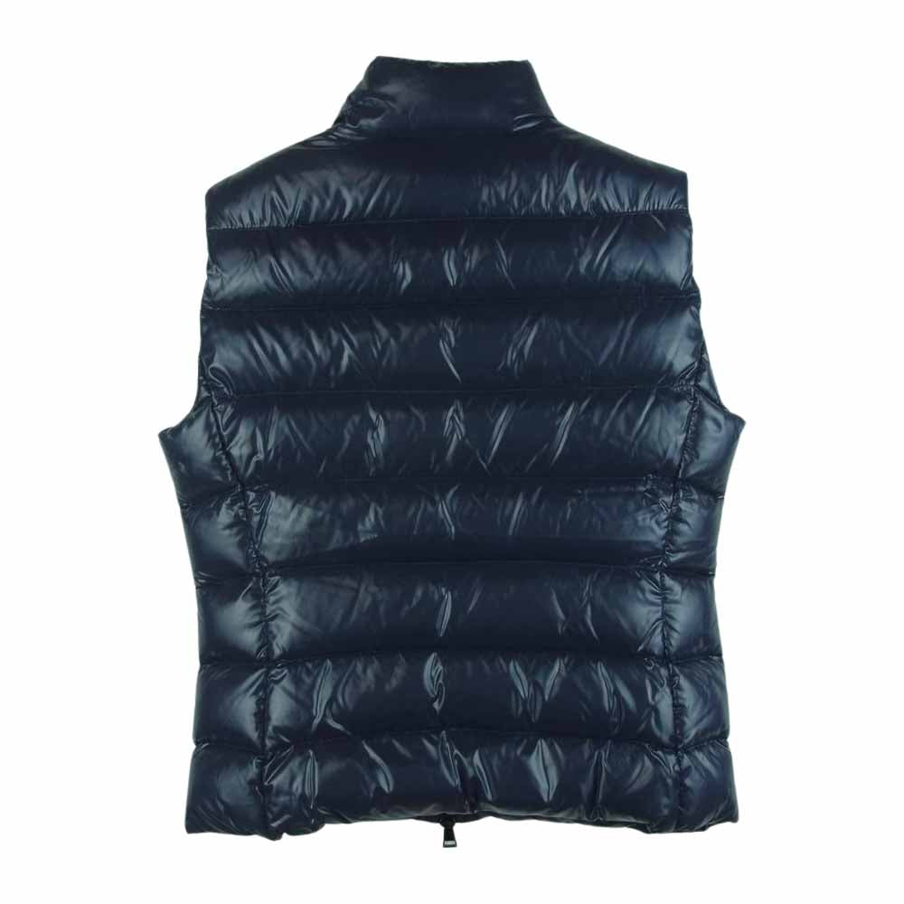 MONCLER モンクレール GHANY ガーニー ナイロン ダウン ベスト ダークネイビー系【美品】【中古】