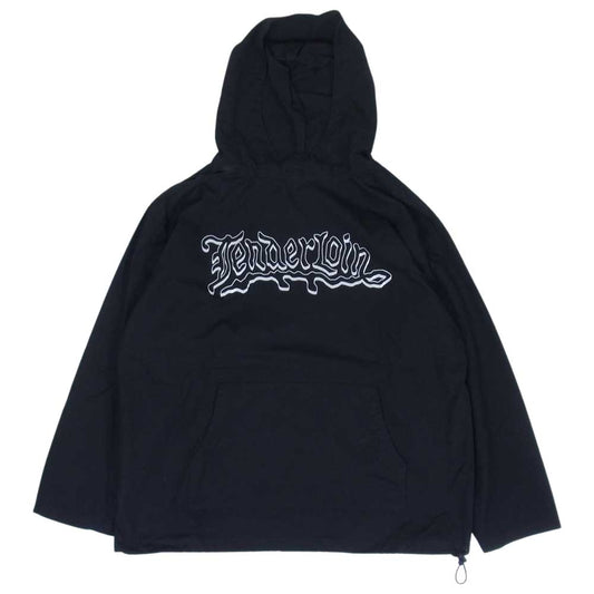 TENDERLOIN テンダーロイン ATX プリント プルオーバー パーカー ブラック系 M【美品】【中古】