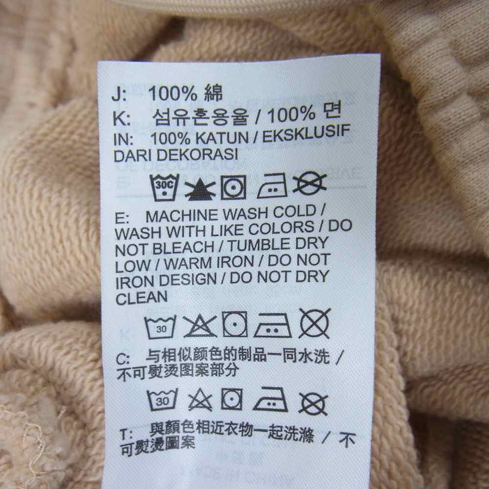 NIKE ナイキ DJ9528-268 × UNION JORDAN MJ FLC SHORT ユニオン ジョーダン ユーズド ダメージ 加工 ハーフパンツ ベージュ系 S【中古】