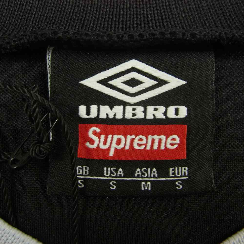 Supreme シュプリーム 22SS × Umbro Soccer Jersey アンブロ サッカー ジャージ ロゴ プリント  ブラック系 US S【新古品】【未使用】【中古】