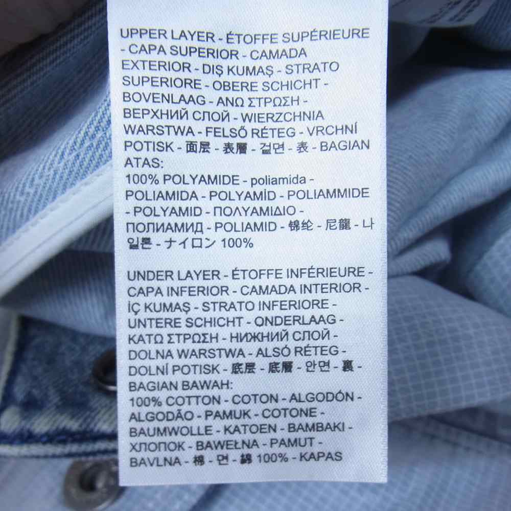 Levi's リーバイス PC9-21261-0002 MADE & CRAFTED デニム チェック ジャケット ホワイト系 インディゴブルー系 S【中古】