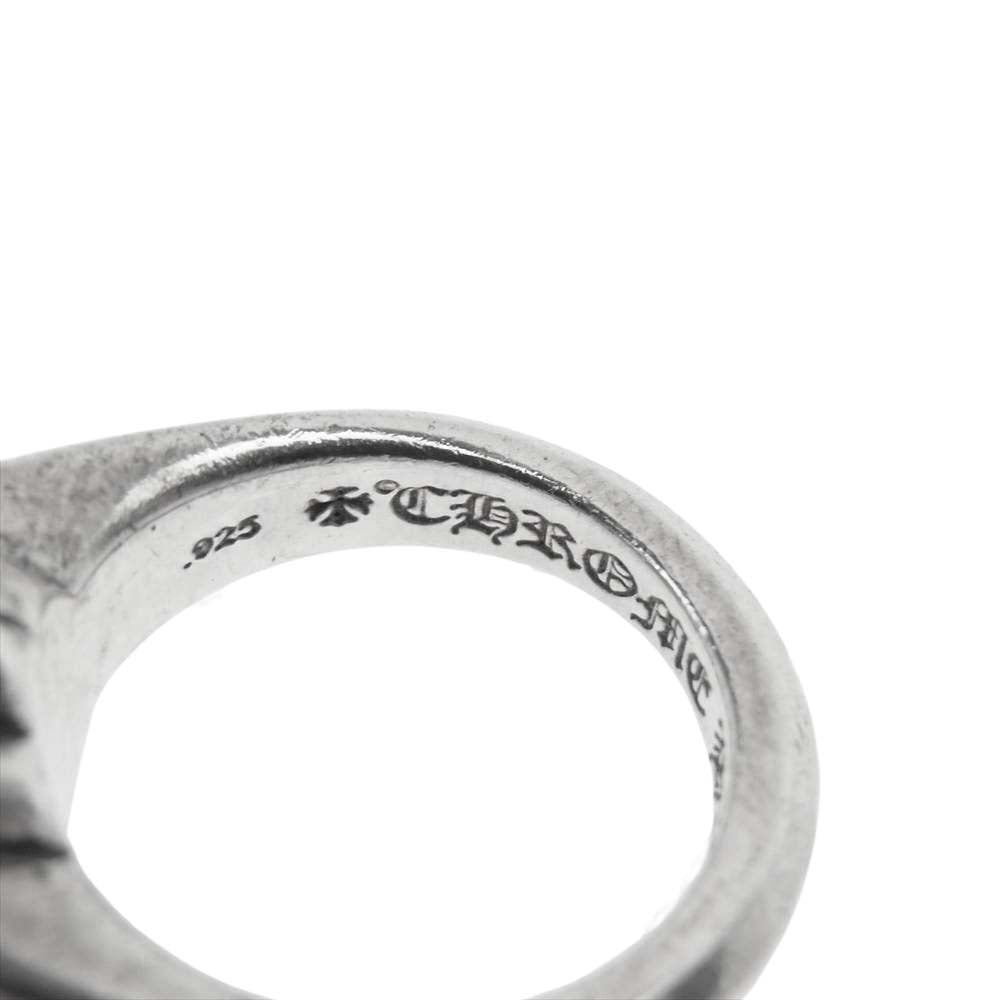 CHROME HEARTS クロムハーツ（原本無） カットアウト CHプラス スモール リング シルバー系 6号【中古】