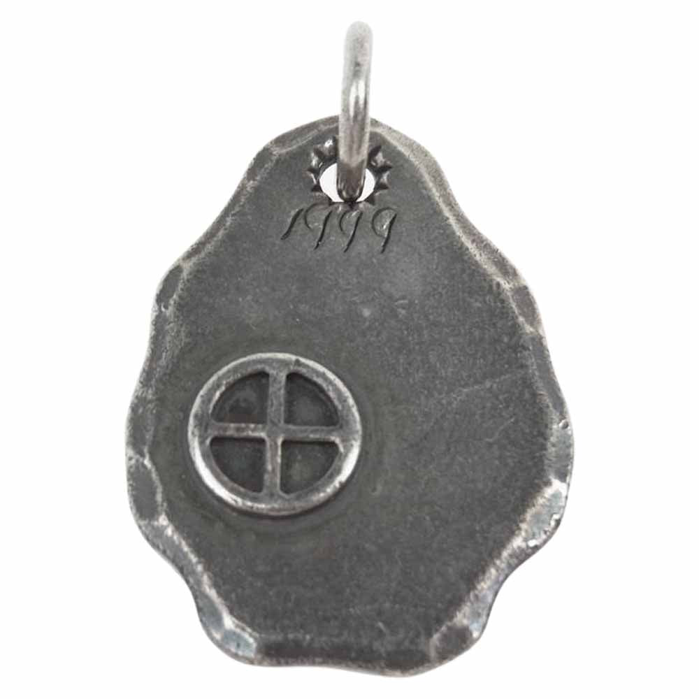 WINGROCK ウィングロック 1999刻印 全銀 タタキ ペンダントトップ シルバー系【中古】